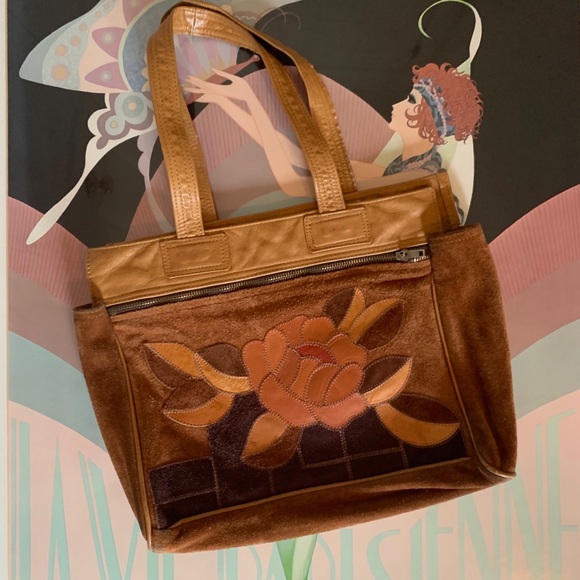 chelvic Handbags - VINTAGE 70S 100% LEATHER CHELVIC PURSE